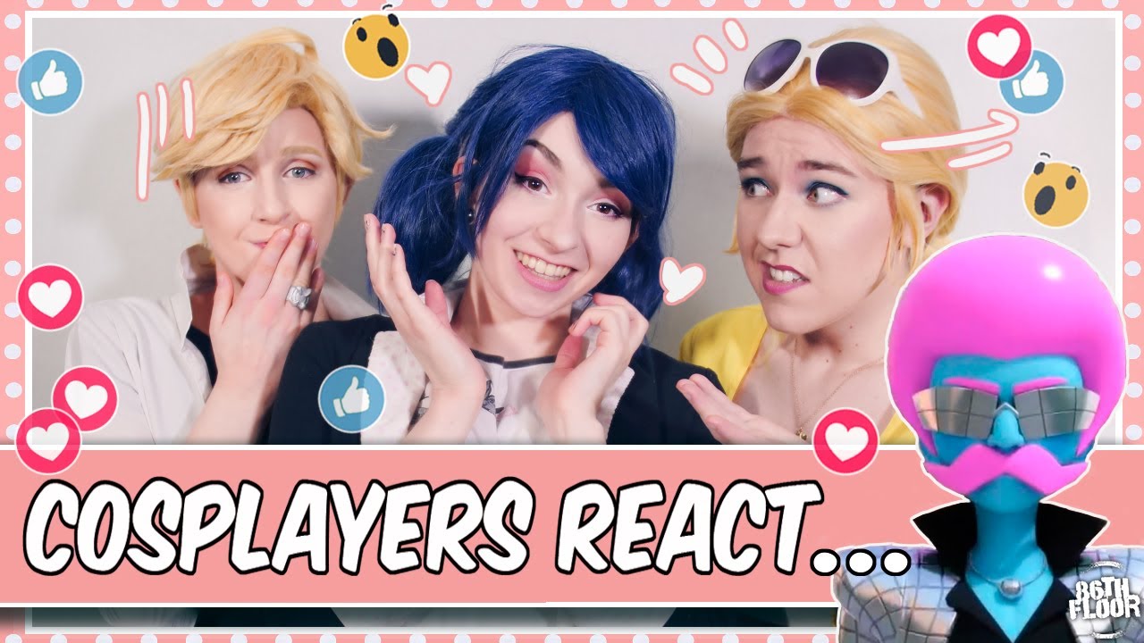 Реакция косплееров на Miraculous Ladybug — Partycrasher [ПОВТОРНАЯ ЗАГРУЗКА]