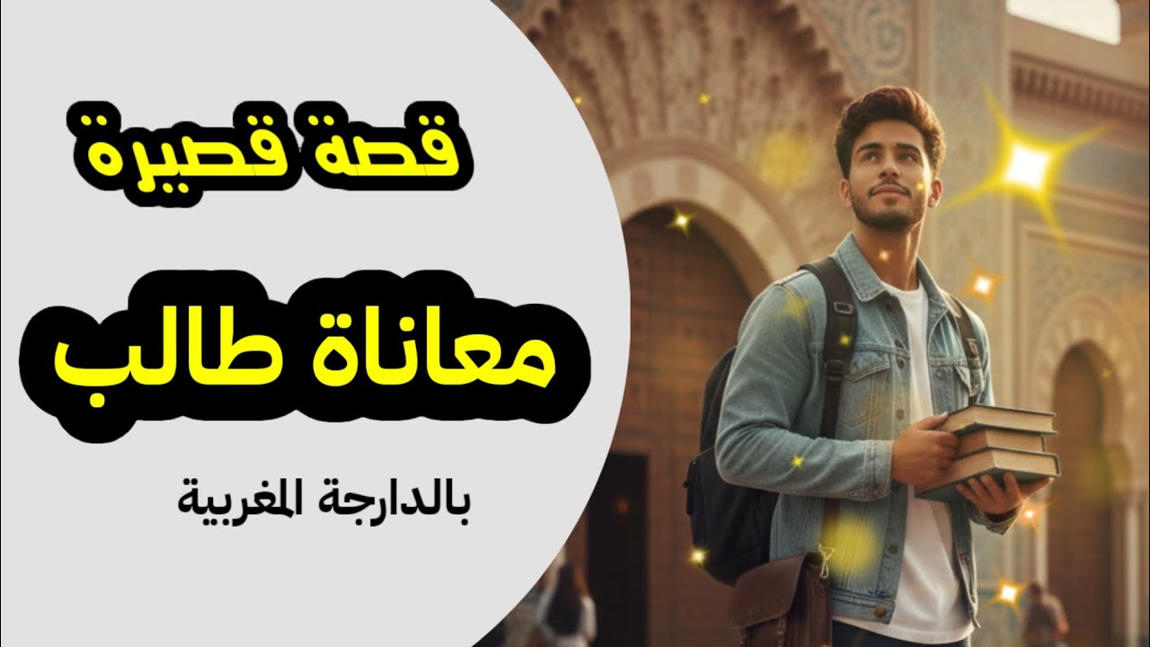 قصة قصيرة📜 بالدارجة المغربية| معاناة طالب 👩🏻‍🎓