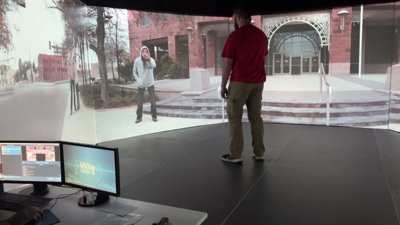 Virtra Simulator | Library Scenario