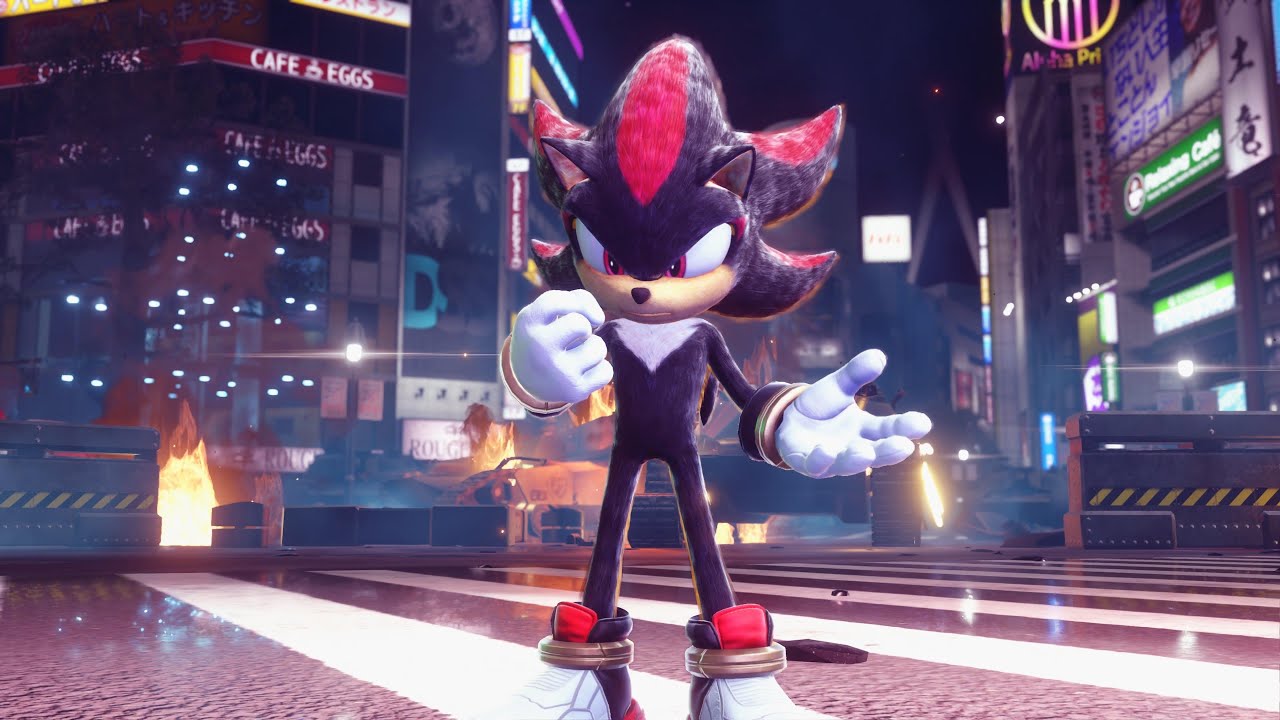 SONIC X SHADOW GENERATIONS New DLC Stage - Sonic The Movie w/Keanu Reeves as Shadow