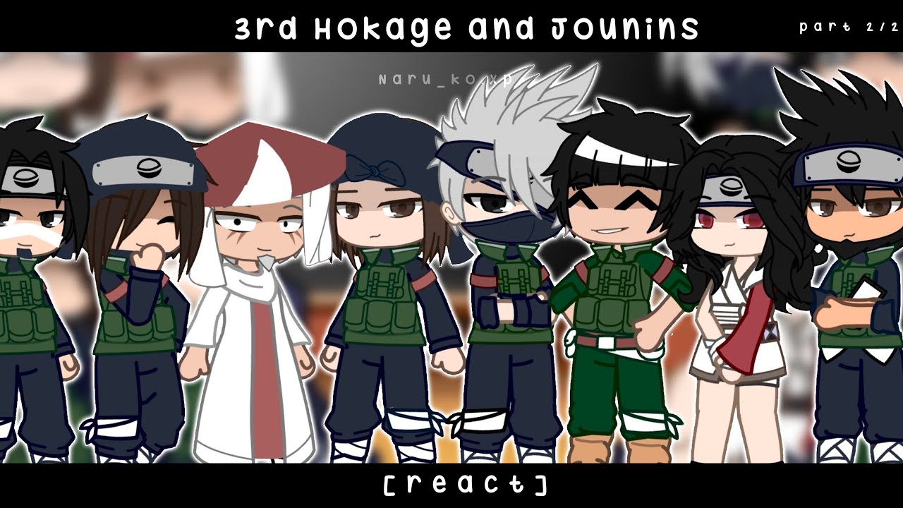 3rd Hokage + Jounins react | Future   part 2