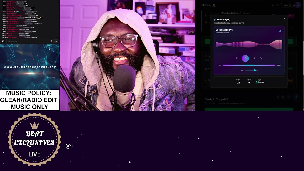 DAILY MUSIC REVIEW LIVE STREAM: ALL GENRES [This stream is for promotional purposes only]