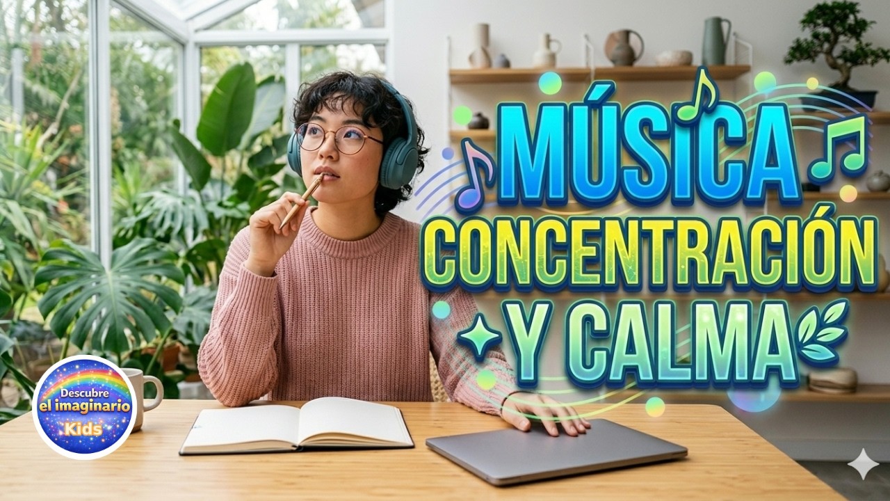 Música Relajante para Niños 🌙 Concentración y Calma (37 Min) | Vol. 2 | El Imaginario Kids