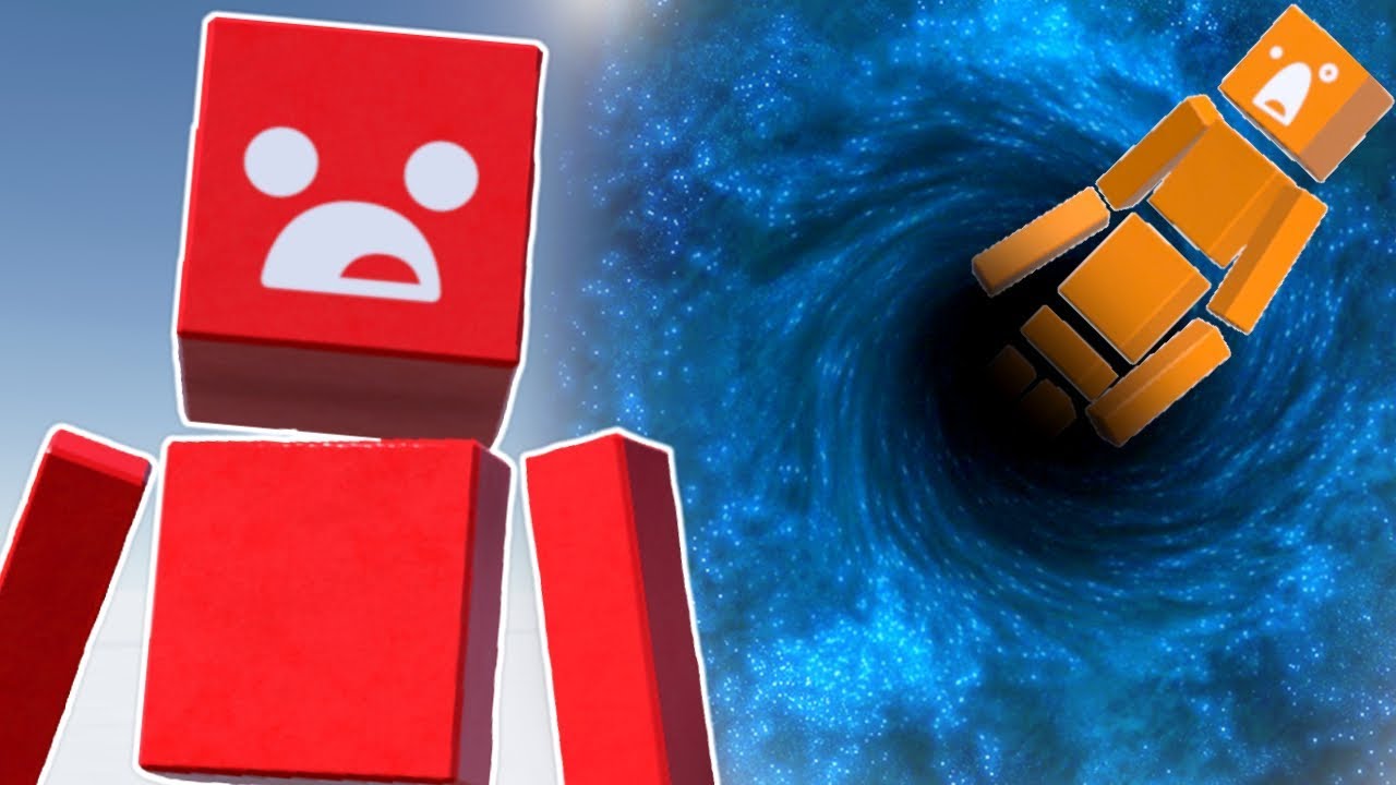 GIANT BLACK HOLE VS 100 RAGDOLLS! | Fun with Ragdolls Gameplay