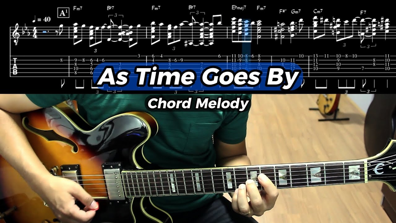 As Time Goes By - Chord Melody
