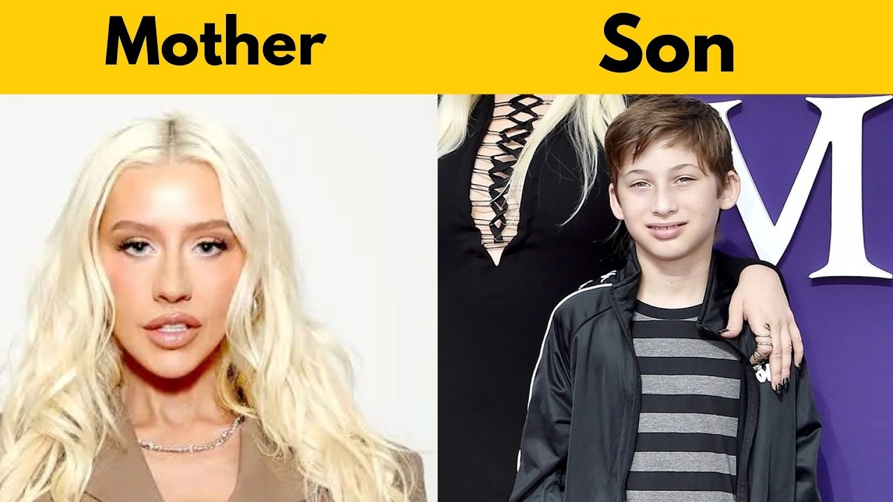 30 Famous Hollywood Pop Stars women And Their Sons.