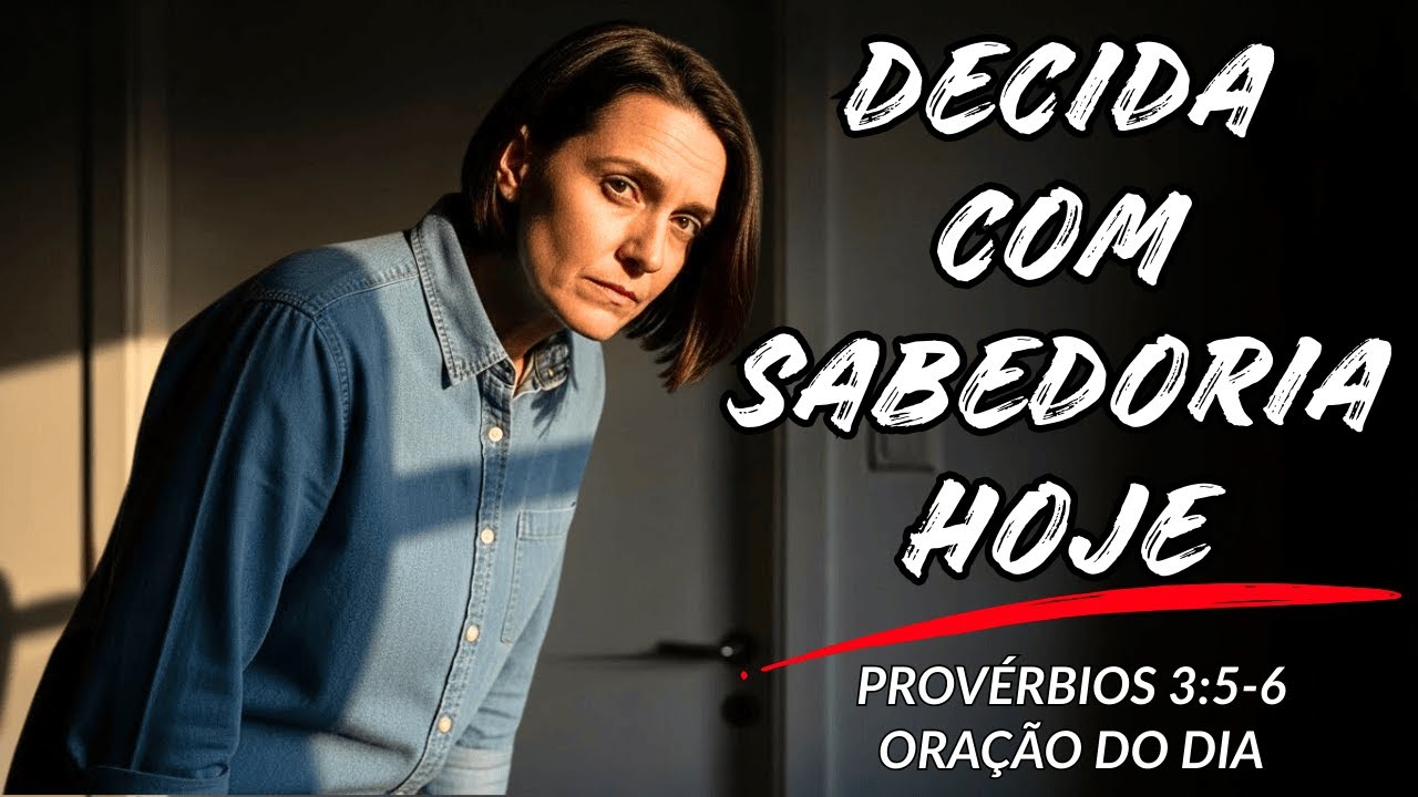 COLOQUE DEUS EM PRIMEIRO LUGAR ENADA VAI TE DERRUBAR | ORAÇÃO DA MANHÃ PODEROSA PARA COMEÇAR O DIA
