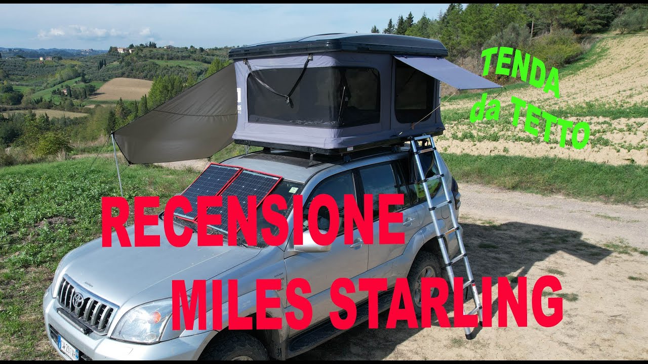 RECENSIONE TENDA DA TETTO MILES STARLING 🌄 rooftop tent Femkes  👍Dare to be different Outdoor