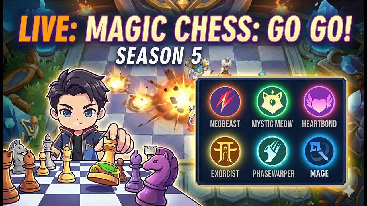 🔴[LIVE] MALAM RABU WINSTREAK BARU? -  MAGIC CHESS GO GO