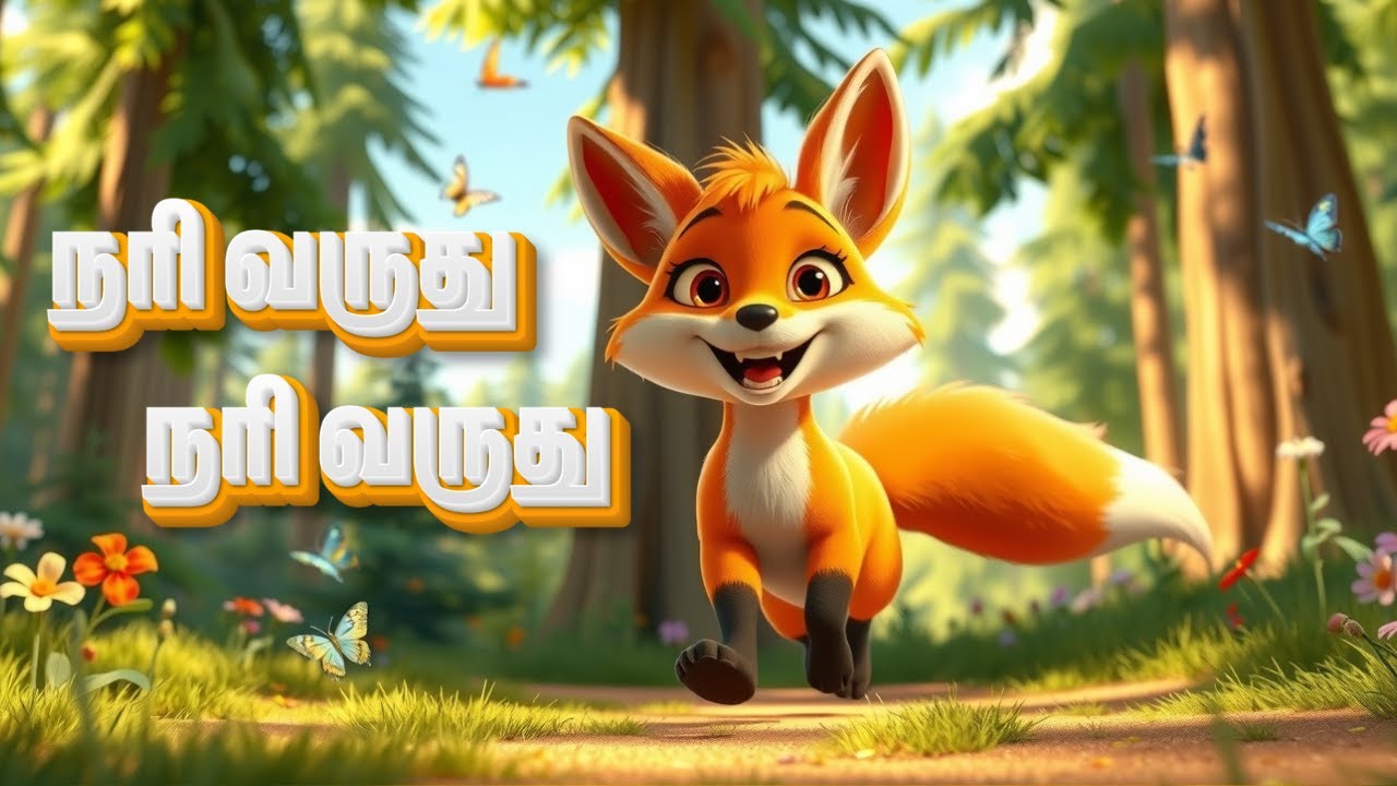 நரி வருது நரி வருது |தமிழ் பாடல் |nari varuthu nari varuthu | fox  song |kids song