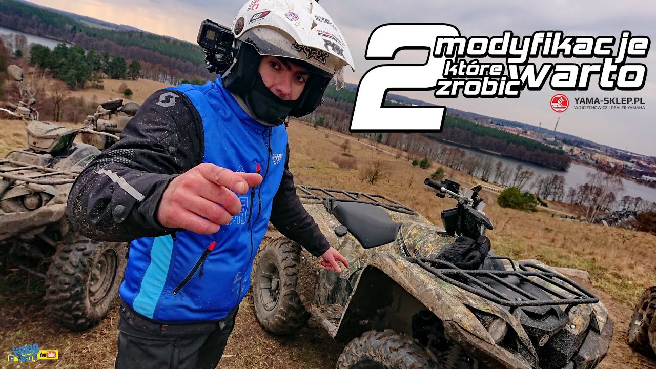 Grizzly 700 2019 dwie modyfikacje które warto zrobić - Fabiq ATV Quad Vlog