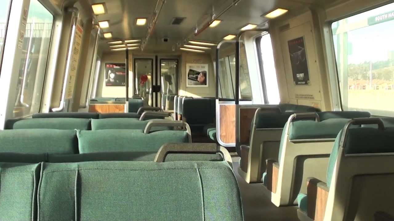 BART From Fremont to Bay Fair - Full Section Ride (HD)