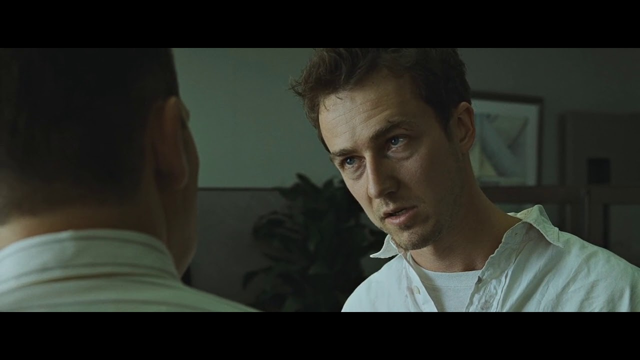 (Fight Club, 1999) - Tyler's words coming out of my mouth