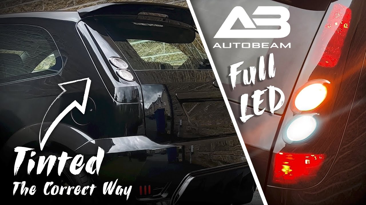 Fitting Tinted Rear Lights With Full Autobeam LED Upgrade on a MK6 Fiesta ST150 - Ep78