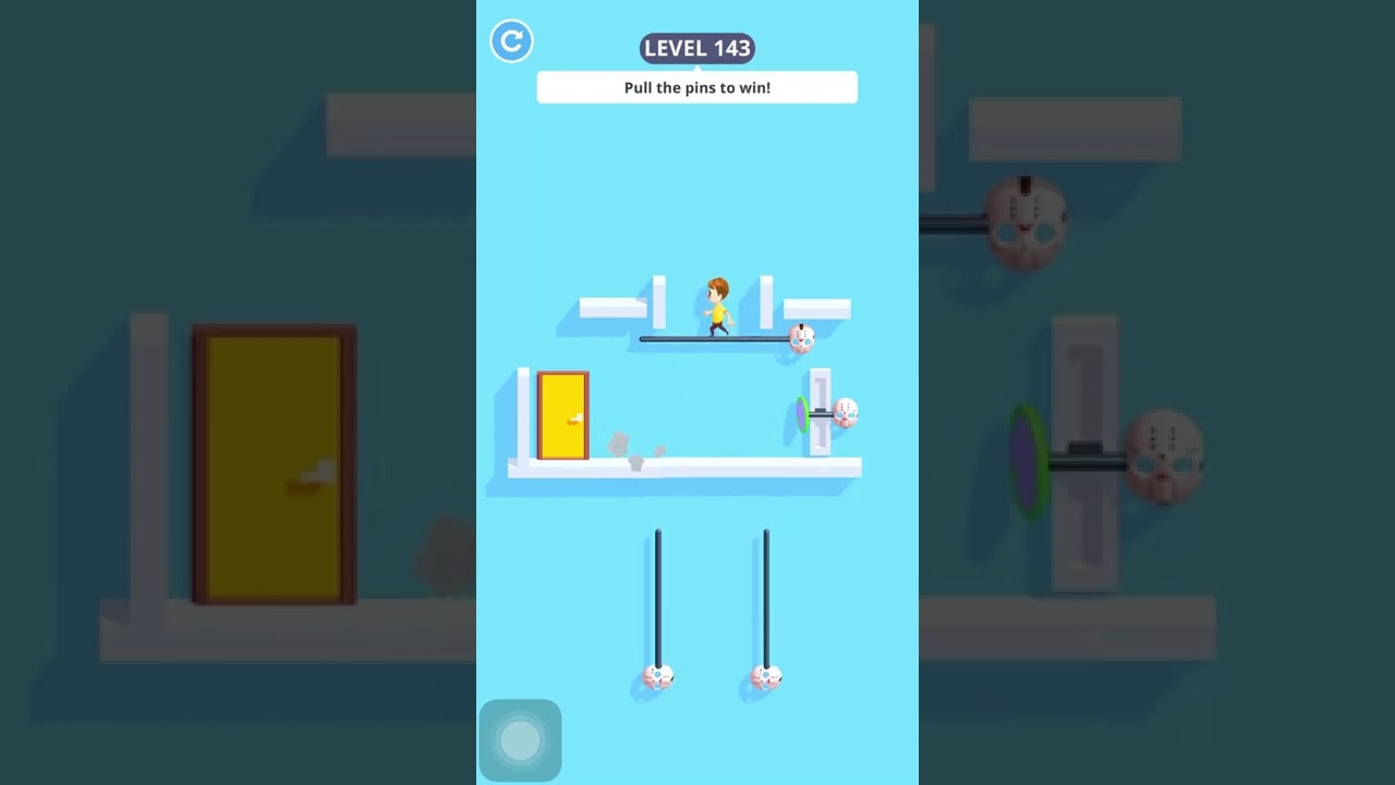 Pin Pull | For Enjoyment | Kitta Kitta Gamer | IOS | #Shorts