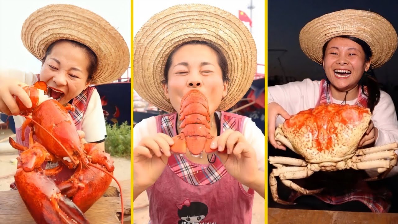 Cuộc Sống Và Những Món Ăn Hải Sản Ở Vùng Biển Trung Quốc - Tik Tok Trung Quốc ( P5 )