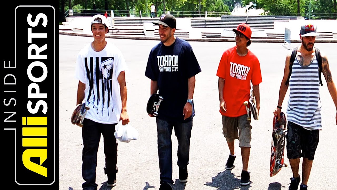 Exploring Queens' Skateparks with Rodney Torres, Zered Bassett + Luis Tolentino | Inside Alli Sports