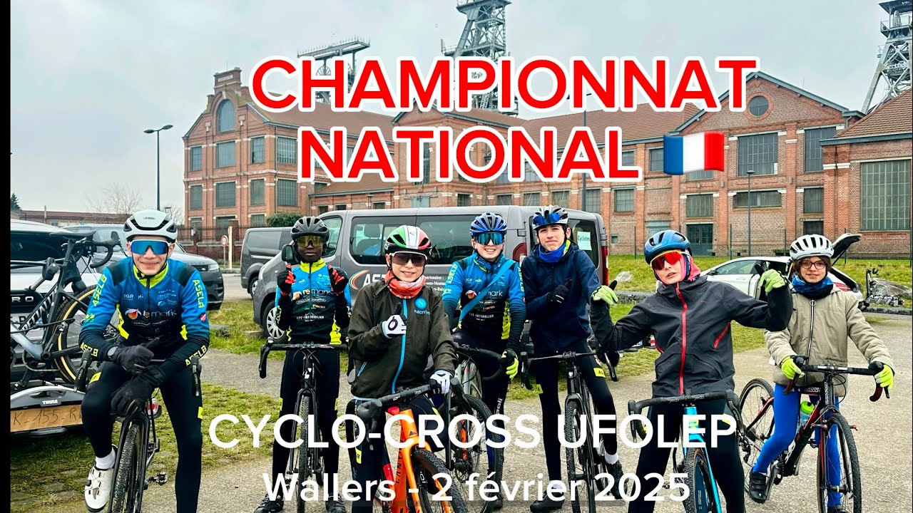 🇫🇷 Trophée de France  Cyclo cross  - Minime U15 - Ufolep à Wallers Team ASELB - Marius 🥈