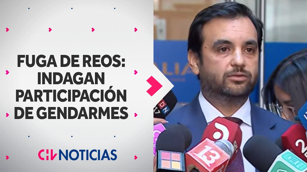Ministro Gajardo y fuga de reos: “No vamos a permitir que en Gendarmería haya funcionarios corruptos