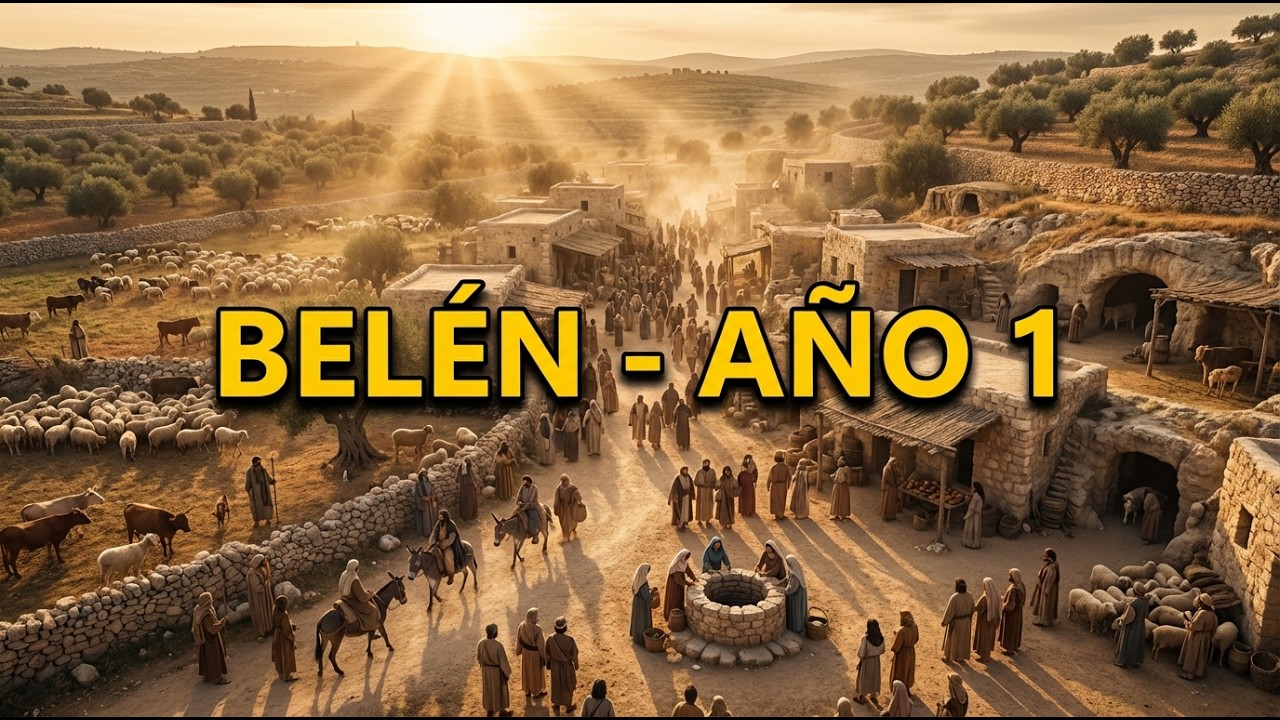 Así era la vida en Belén en tiempos de Jesús | Año 1 d.C. | La cuna del Salvador | Con IA