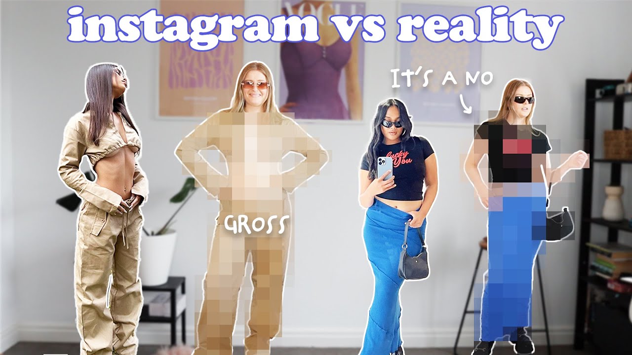 do influencer's instagram outfits ACTUALLY look good in real life? part 2