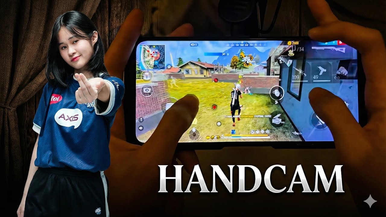 HAND CAM 🔥 EVOS JENNA Queen Sniper 😈