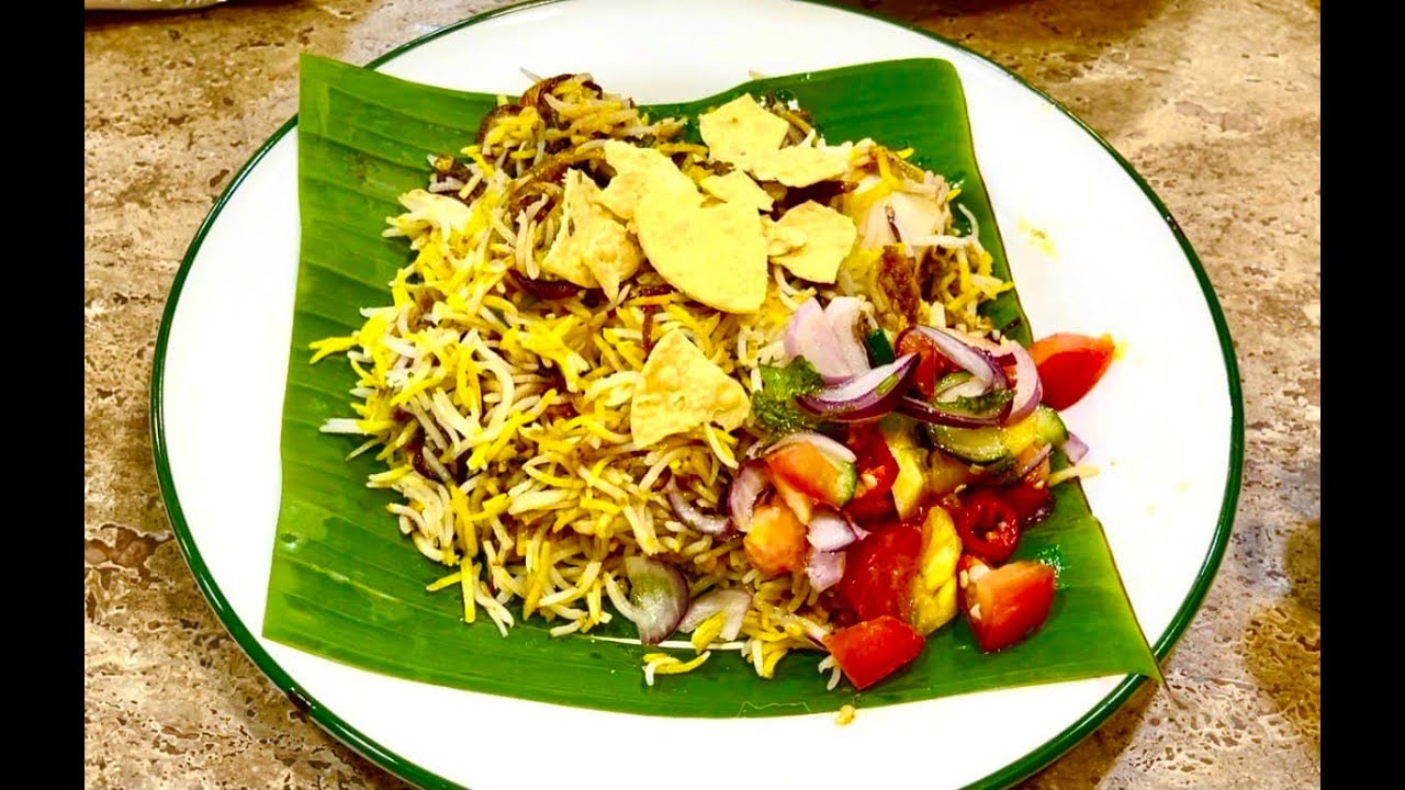 Thermomixing Biryani Dam Kambing /Mutton Dum Biryani .