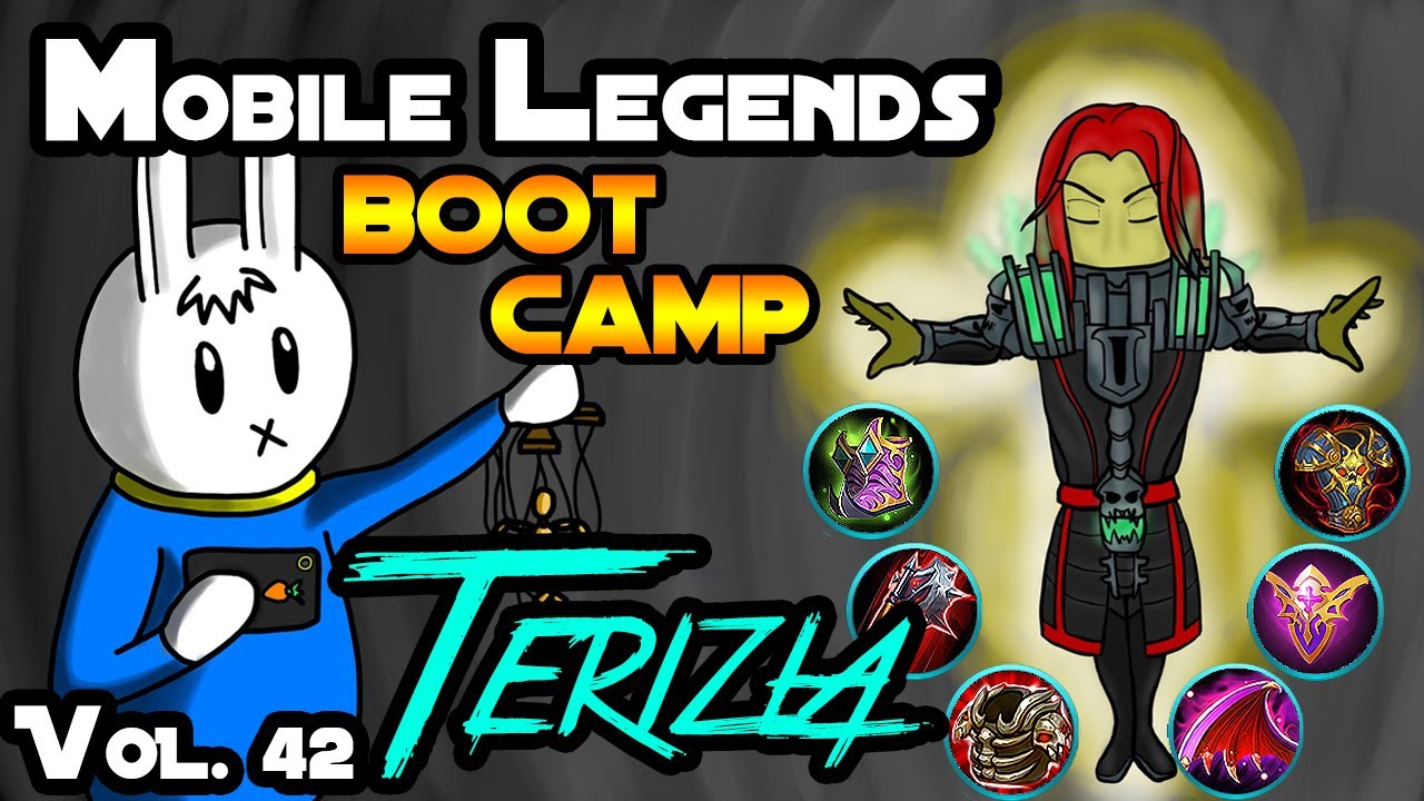 TERIZLA - TIPS, ITEMS, SPELL, EMBLEMS, TRICKS, AND GUIDE - MGL MOBILE LEGENDS BOOT CAMP VOLUME 42