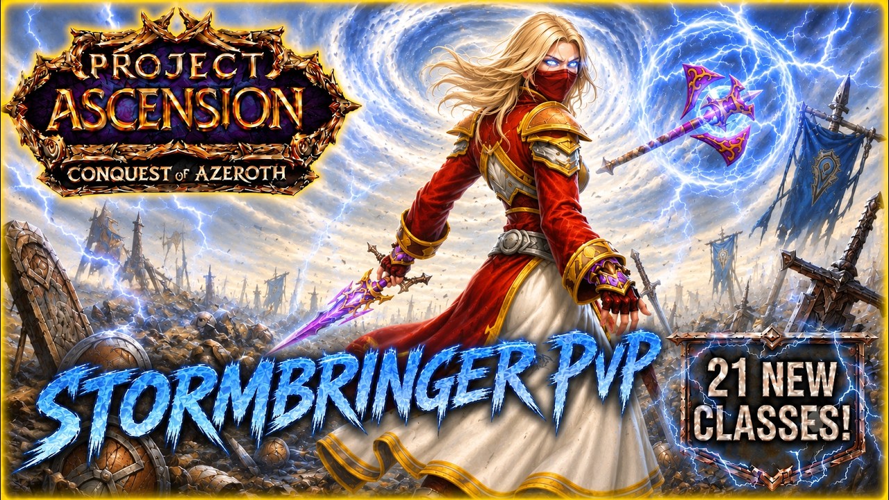 This game is fun | Stormbringer PvP | Ascension WoW | Conquest of Azeroth