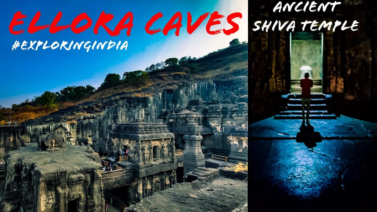 Ellora Caves or Ancient Shiva Temple, Maharashtra  #kailasa #exploringindia #maharashtra #india