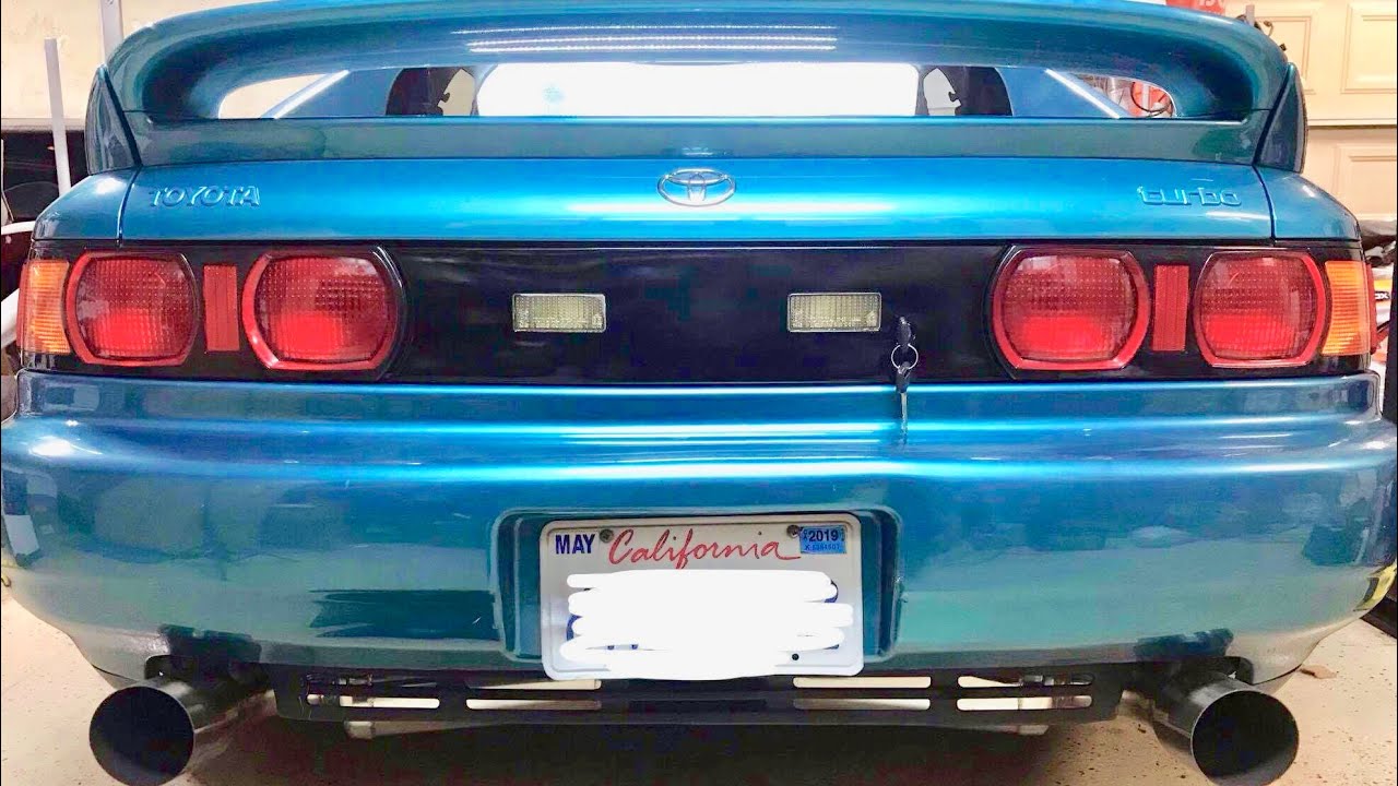 DIY: BobMr2 installing complete 94+ “ kouki “ tail lights on Toyota Mr2 sw20 91 - 93