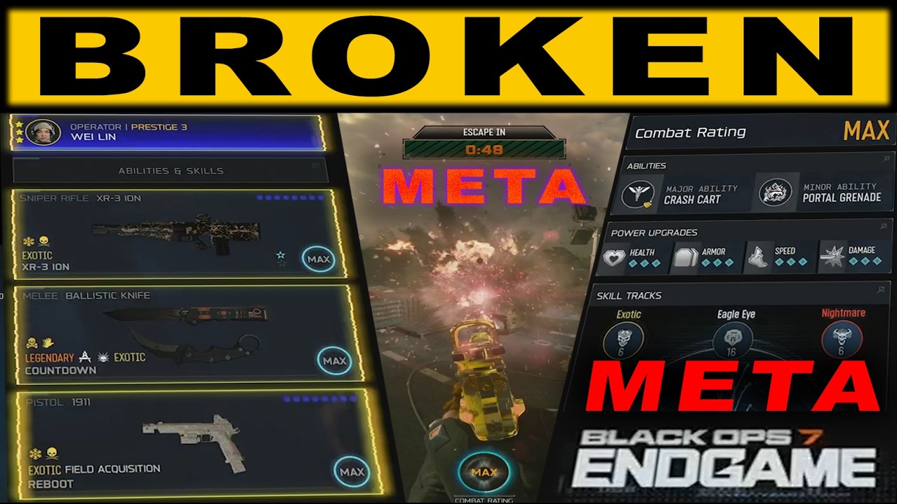 🔴ULTRA BROKEN META 🔴BUSTED BO7 ENDGAME META BUILD FOR SEASON 5 🔴DESTROY EVERYTHING SOLO🔴 CARRY ALL
