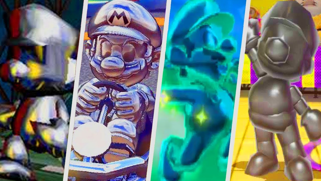 Evolution of Metal Mario (1996 - 2017)