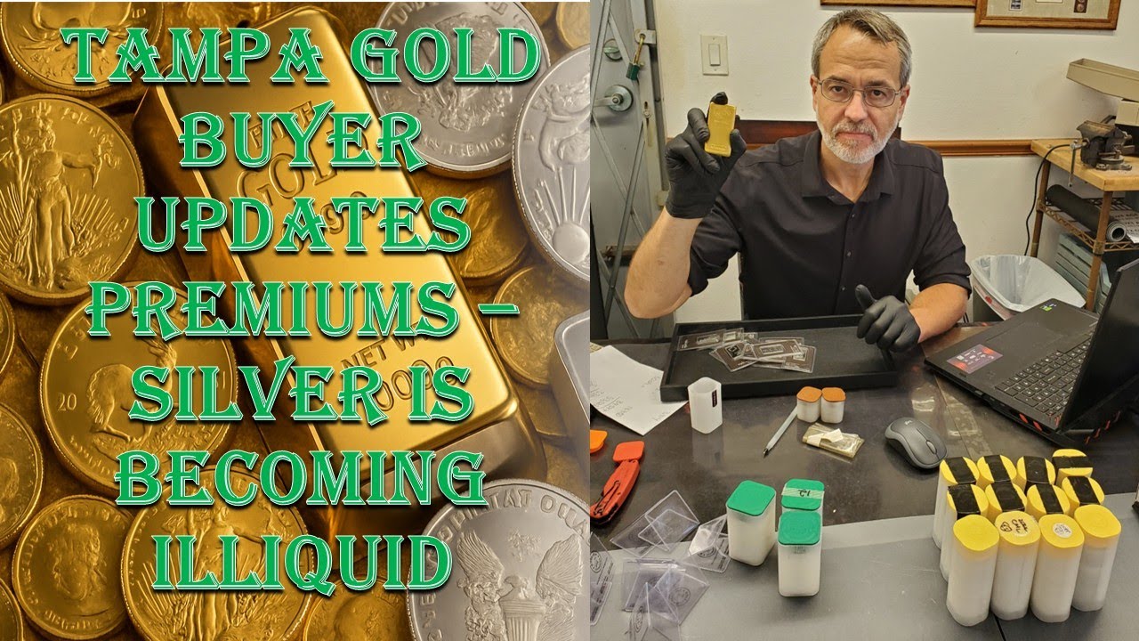 Florida Gold Buyer Updates Premiums & Inventory - 1/16/26 - Silver Is Becoming Illiquid!!!