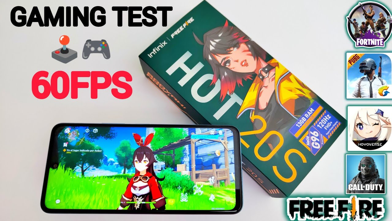 Infinix Hot 20S Test de Rendimiento / Gaming Test