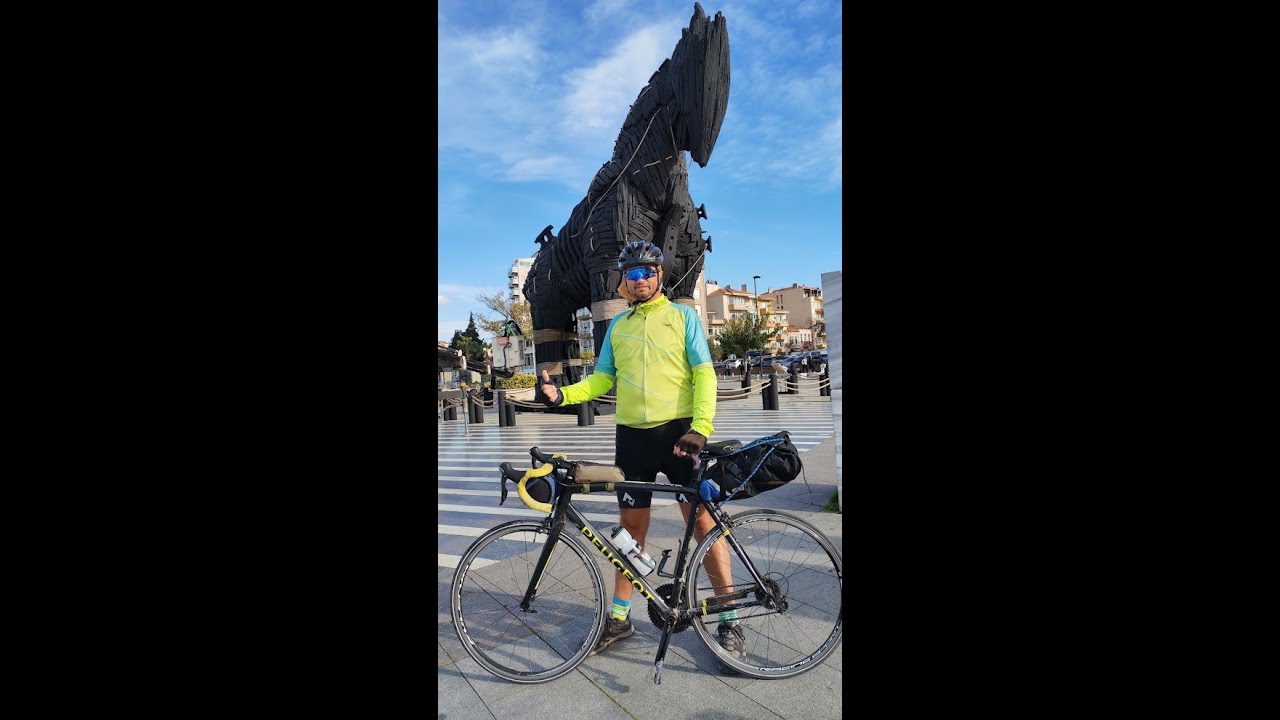 Day:3 Asos - Gelibolu 130km. route by joyridebiketour.com