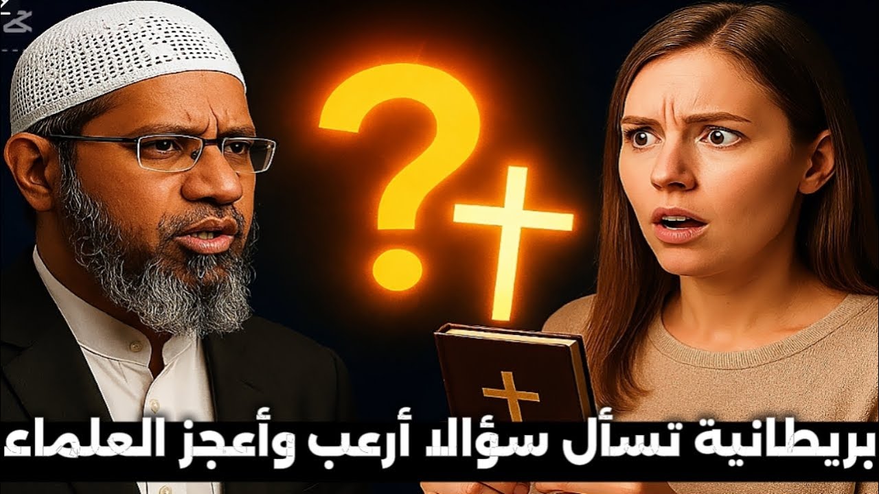 بريطانية تسأل سؤالاً أعجز العلماء.. وذاكر نايك يرد بإجابة صادمة! | مدبلج بالعربية