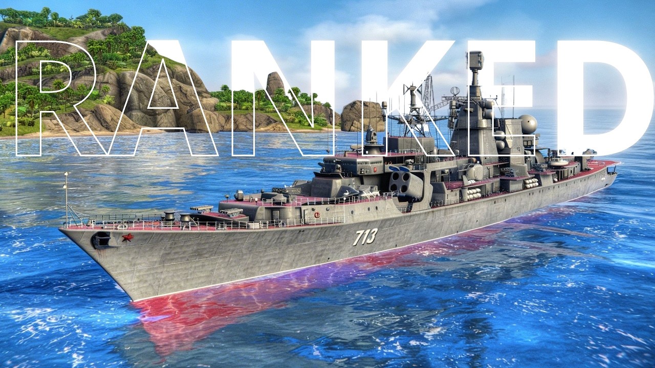 RF Krech - Solo Ranked Gameplay - Modern Warships