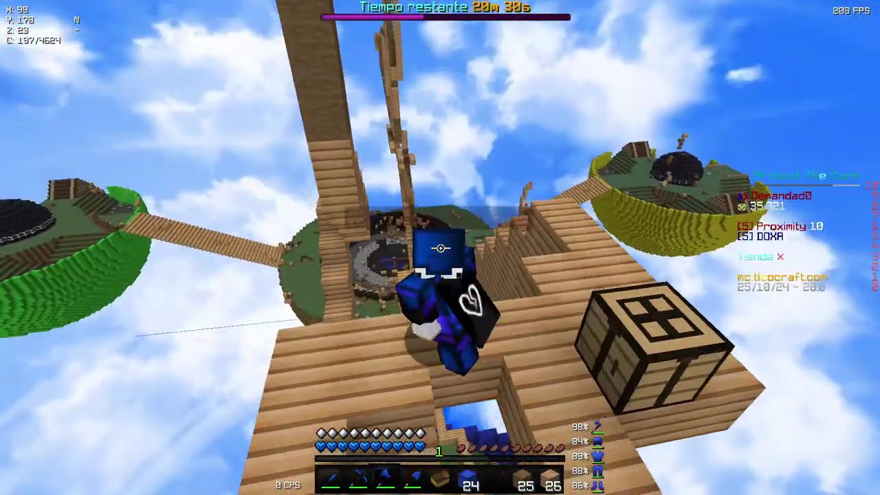 PROXIMITY (5) VS (5) DOXA | CLAN WAR’S | TICOCRAFT | MINECRAFT