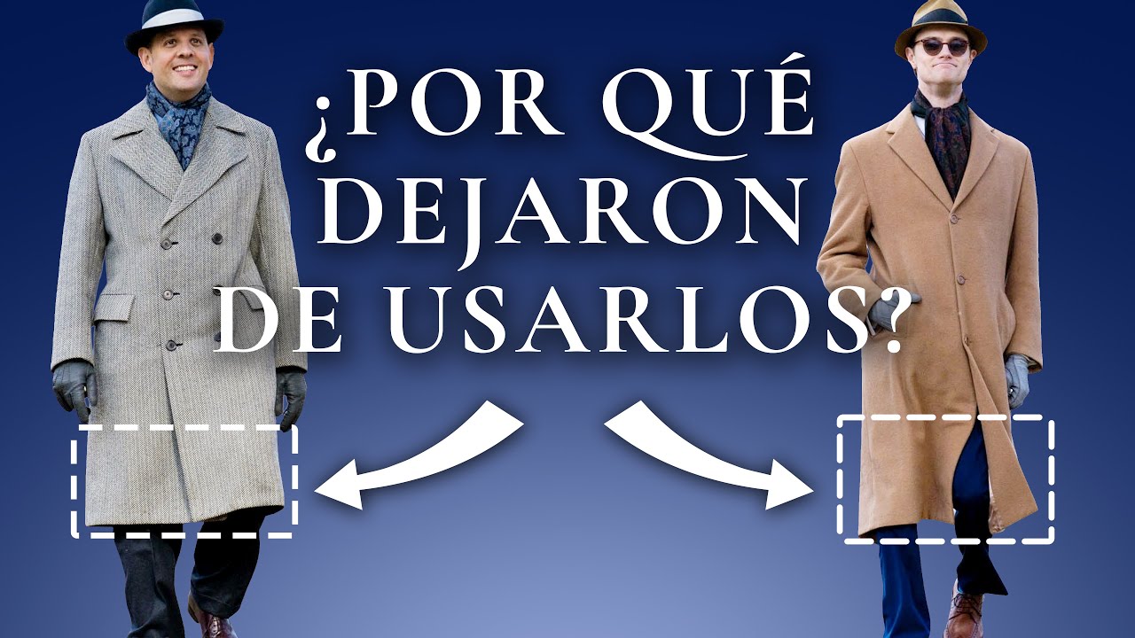 ¿Por qué los hombres dejaron de usar abrigos largos?