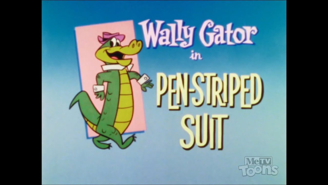 Wally Gator - Pen-Striped Suit (1962, 2025 Restoration Intro + Outro, and Clips)