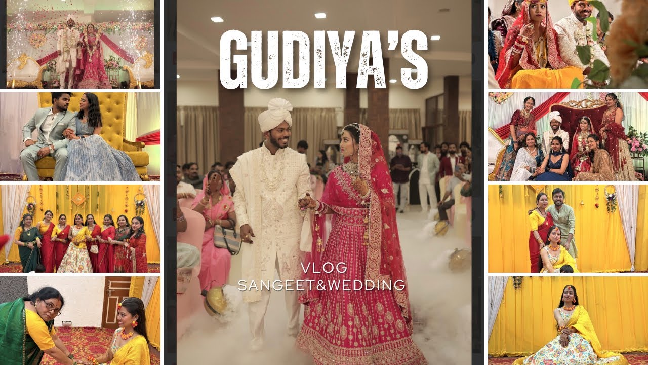 Gudiya’s sangeet & wedding vlog |#wedding #sangeet #vapi | 