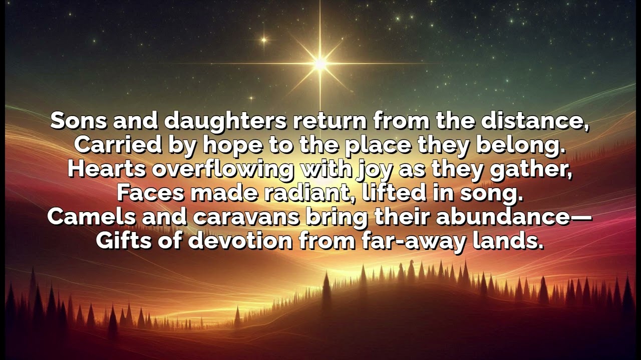 Isaiah 60:1–6 — “Arise and Shine”