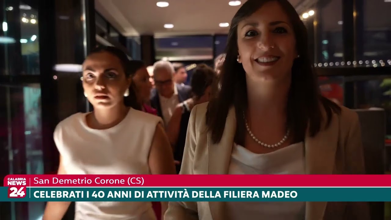 San Demetrio Corone (CS): Celebrati i 40 anni di attività della Filiera Madeo