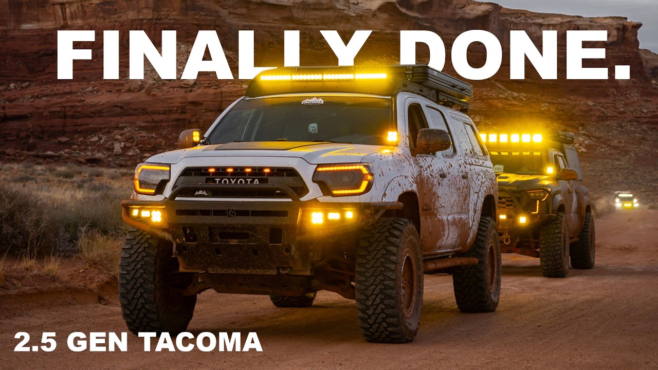 I 𝑭𝑰𝑵𝑨𝑳𝑳𝒀  Finished My 𝐃𝐑𝐄𝐀𝐌 2nd Gen Tacoma on 35's Build  // 2.5 Gen Tacoma Build Walkaround