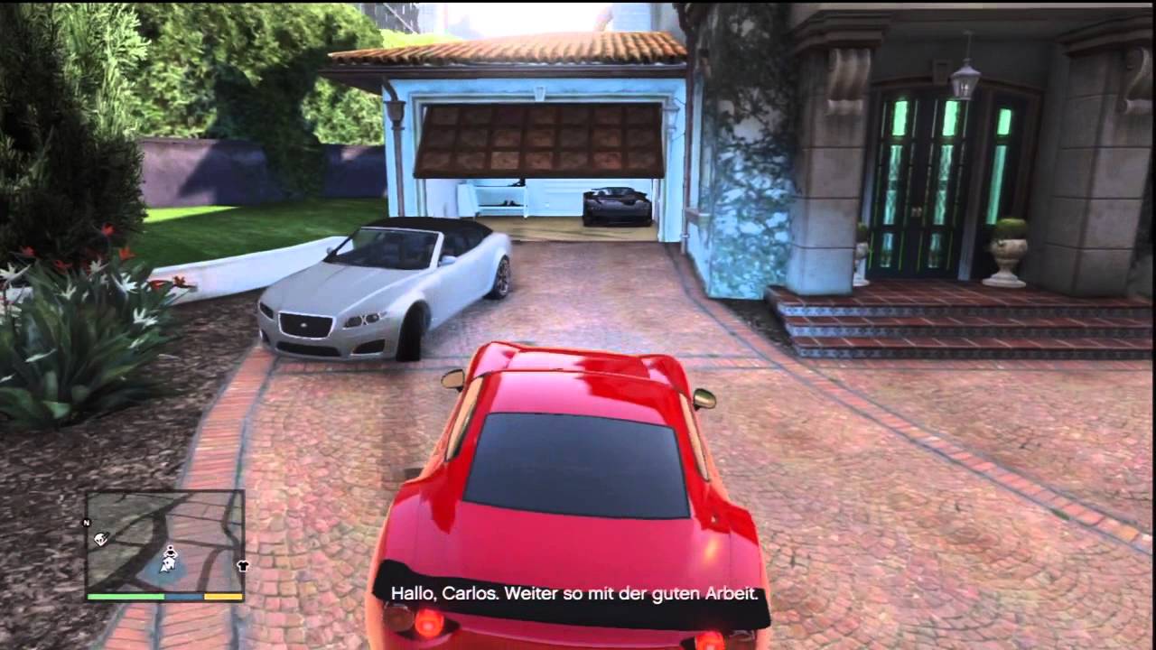 GTA V: Franklin in Micheal Garage *FAIL* *SPIEL BUG*