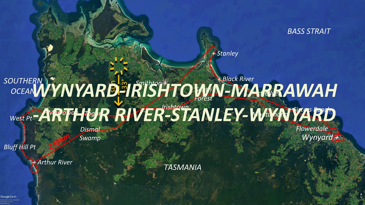 Wandering Foxbat 4K - Wynyard-Irishtown-Marrawah-Arthur River-Stanley-Wynyard