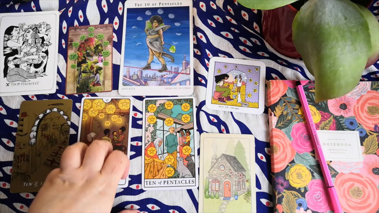 Le 10 de pentacles 💐 Le tarot carte par carte
