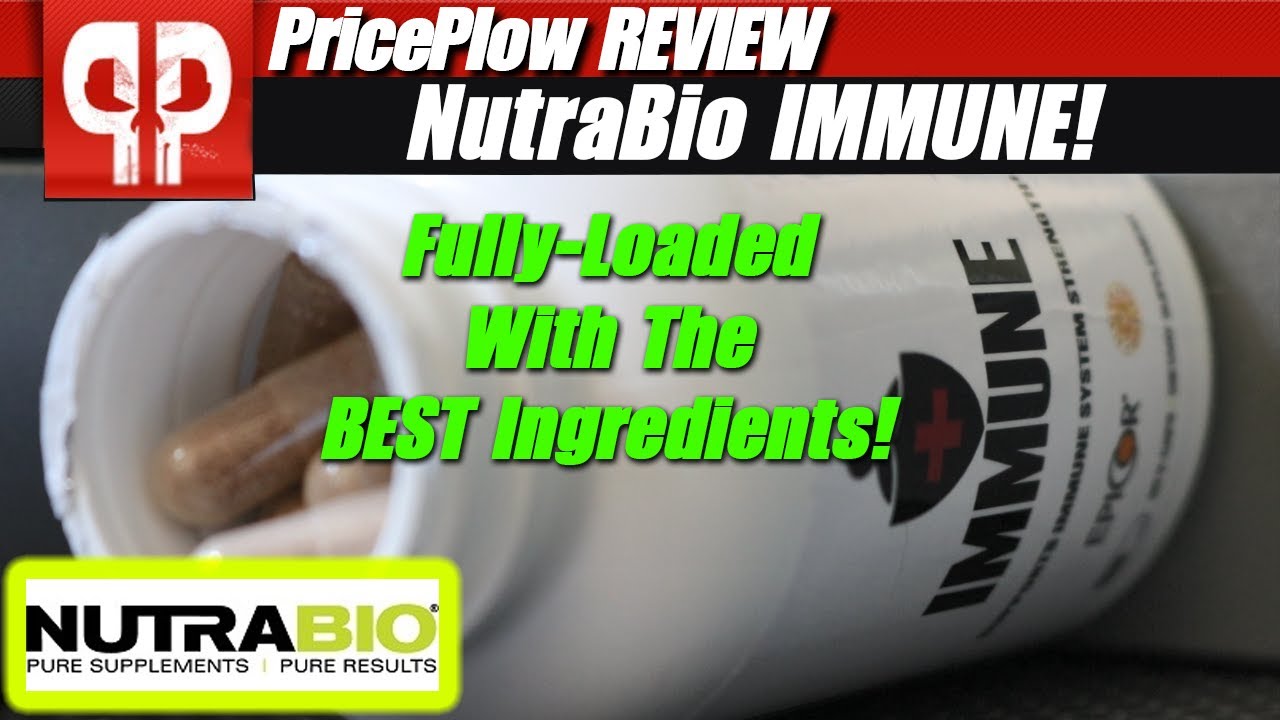NutraBio IMMUNE: All-in-One Immune System Supplement!