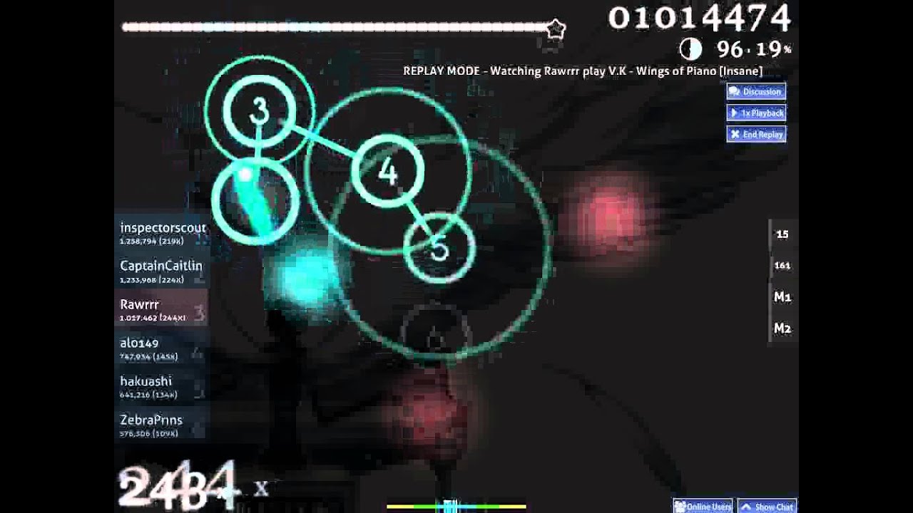 [Osu!] V.K - Wings of Piano [Insane]